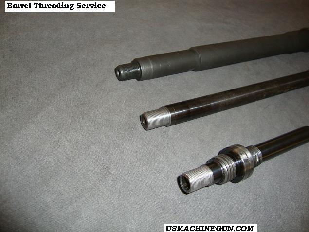 1/2x28, 1/2x36, .578x28, or 9/16 x24 BARREL THREADING SERVICE ***